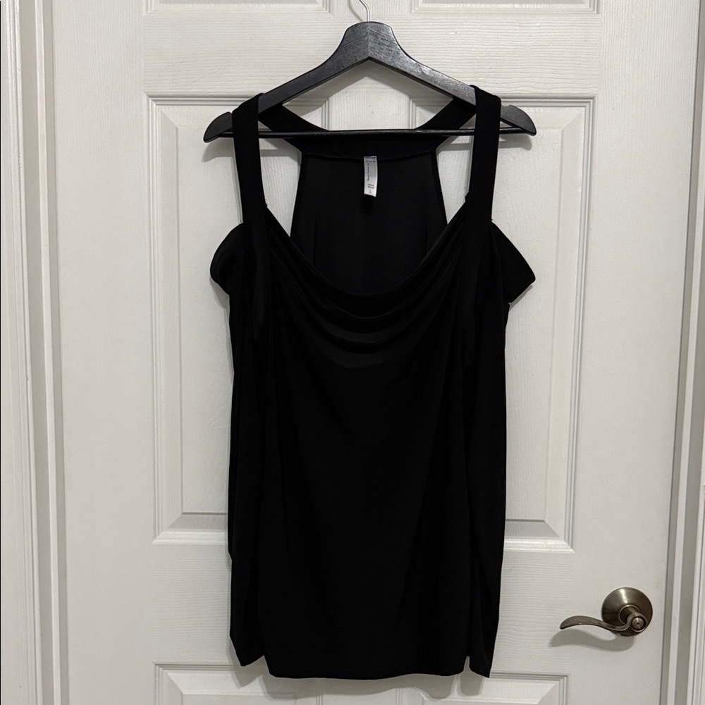 Elegant Black Women's long sleeve blouse